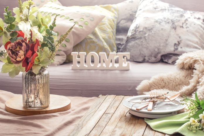 Shabby chic living room