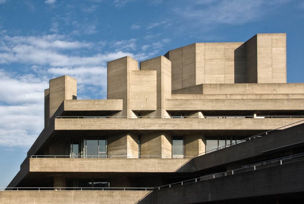 Royal National theatre brutalist architecture